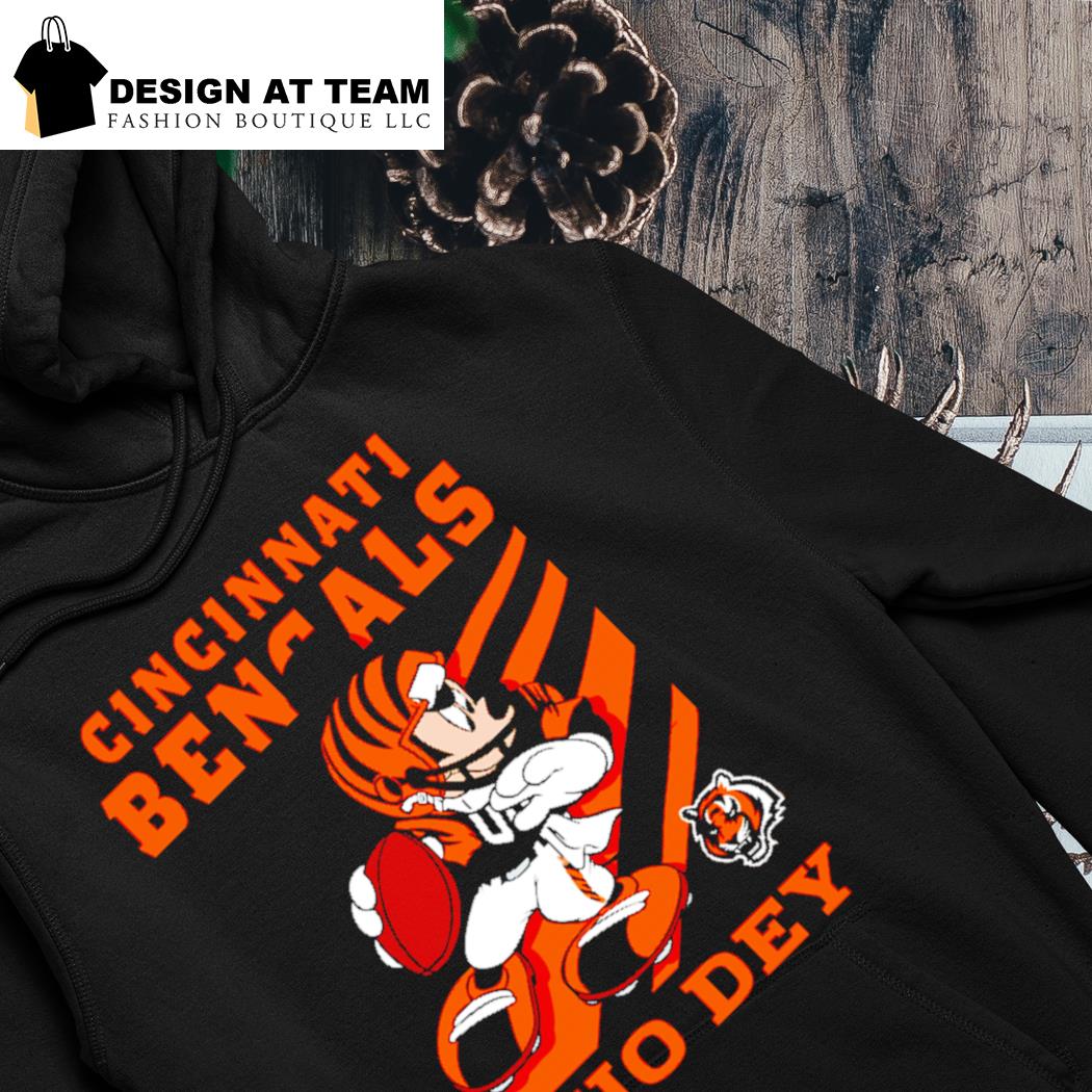 Cincinnati Bengals Slogan Who Dey Mickey Mouse t-shirt, hoodie