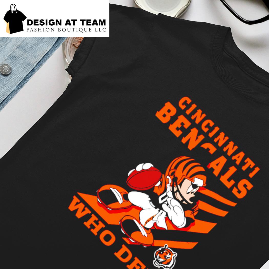 I Love The Bengals Mickey Mouse Cincinnati Bengals Youth T-Shirt 