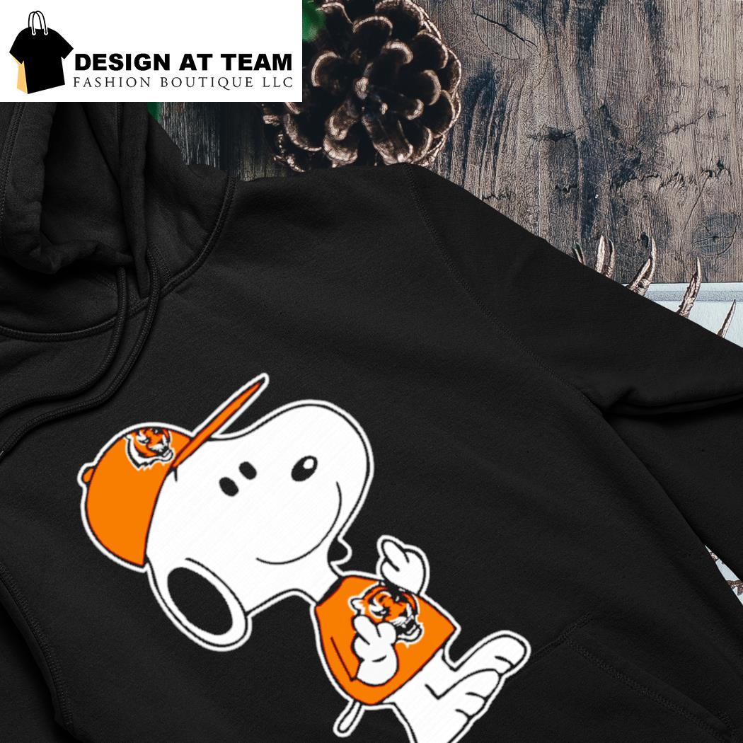 Cincinnati Bengals Snoopy Double Middle Fingers Fck You Funny