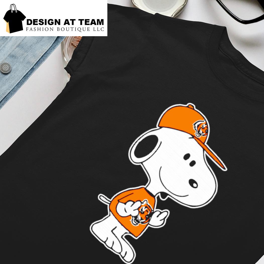 Cincinnati Bengals Snoopy Double Middle Fingers Fck You Funny