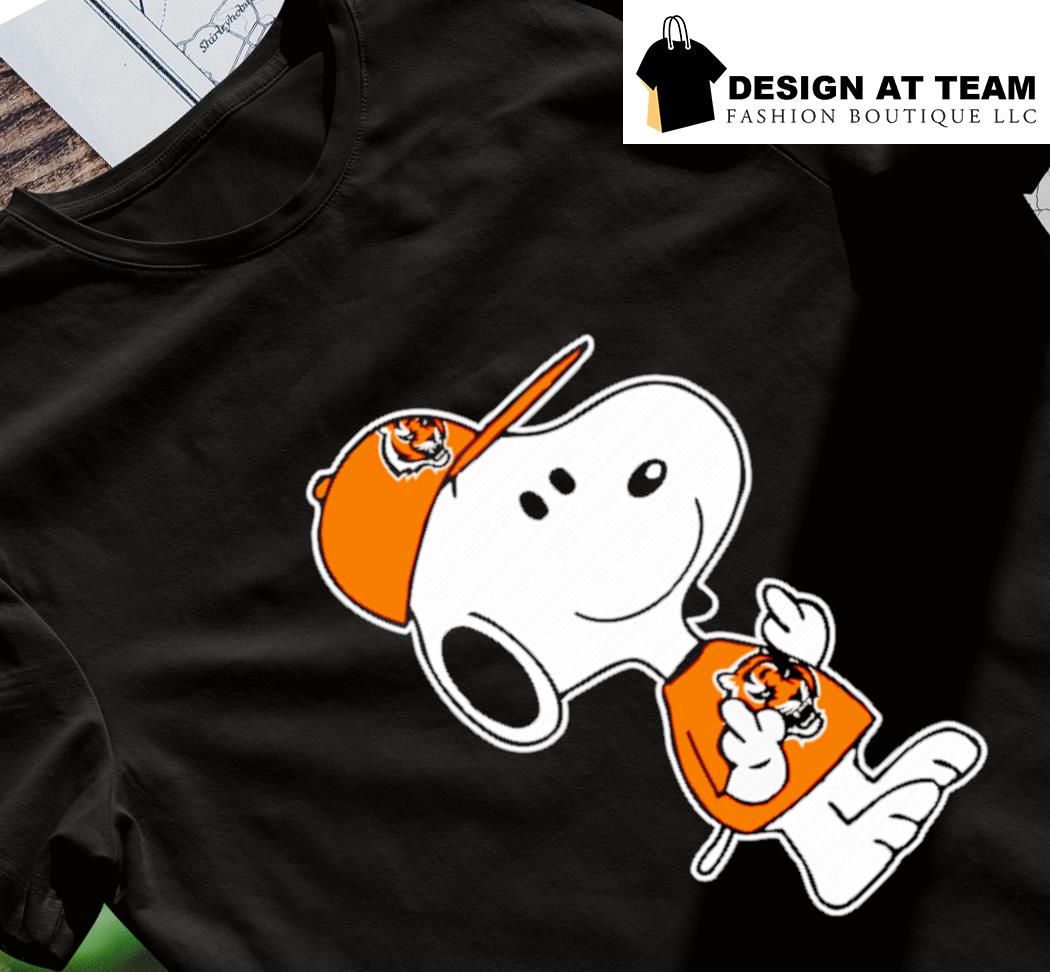 Peanuts X Bengals Joe Cool Burrow Shirt - Hersmiles