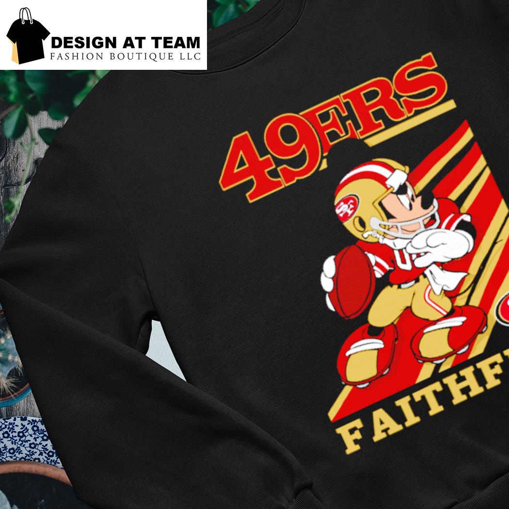 San Francisco 49ers Gangster Mickey Mouse T-Shirt Gift For Fans