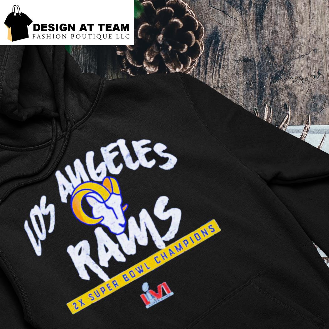 Los Angeles Rams 2X Super Bowl LVI Champions shirt, hoodie, sweater, long  sleeve and tank top