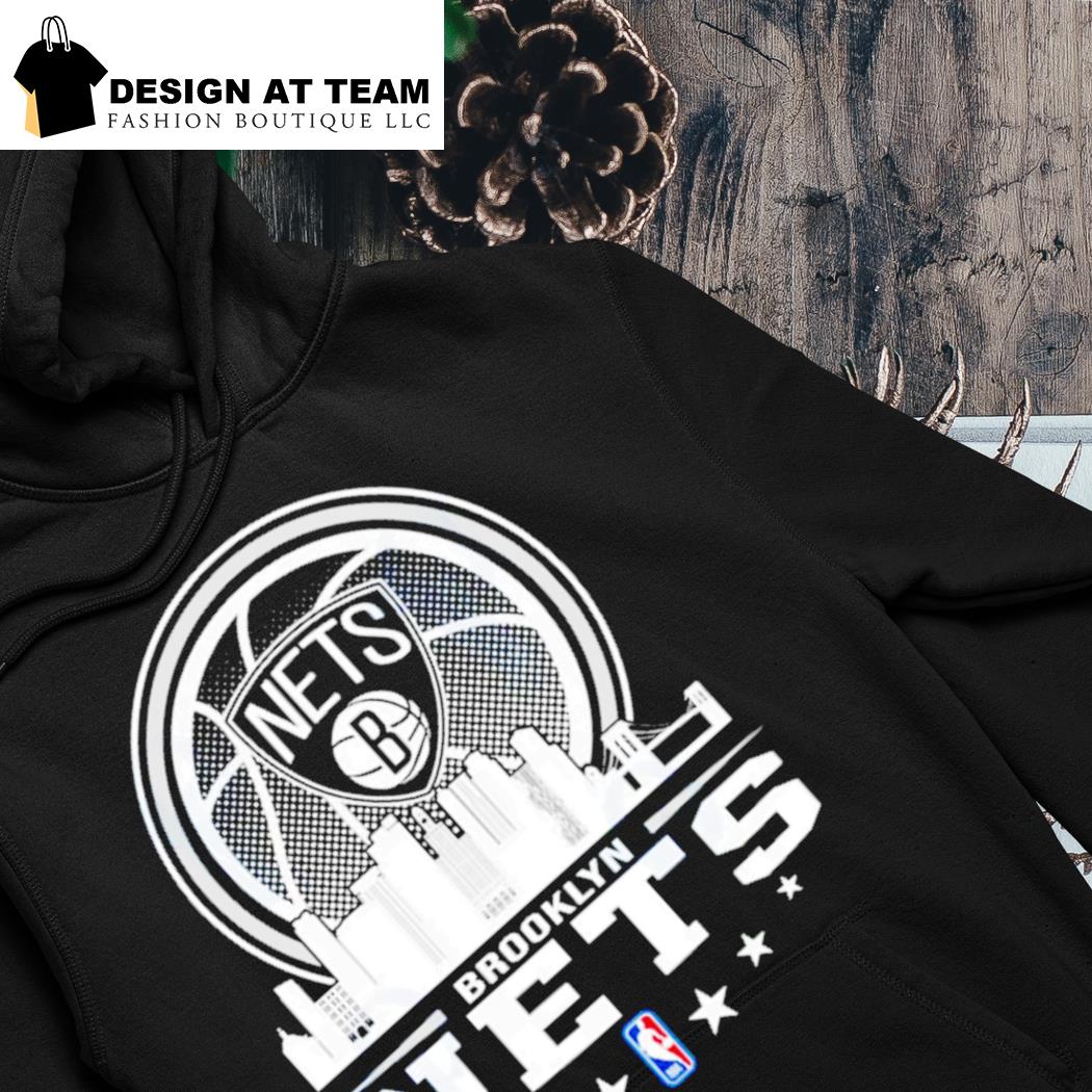 Brooklyn Nets NBA City Skyline shirt, hoodie, sweater, long