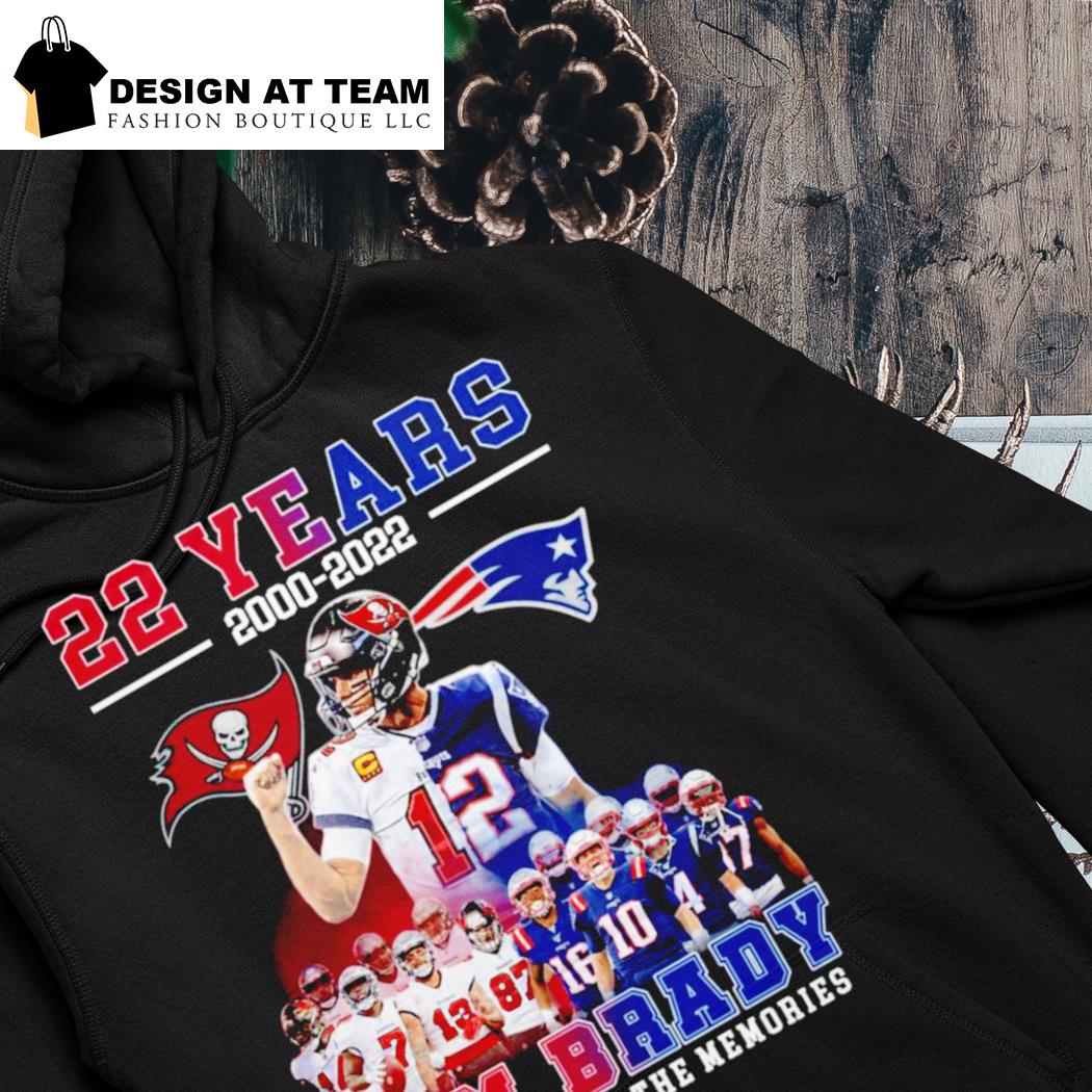 Thank You Tom Brady Super Bowl Champion 22 Seasons in the NFL shirt,  hoodie, sweater, long sleeve and tank top