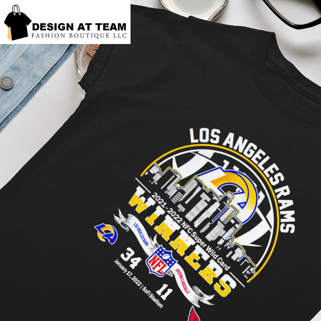 Los Angeles Rams Winners Champions 2021 2022 NFC Super Wild Card shirt,  hoodie, sweater, long sleeve and tank top