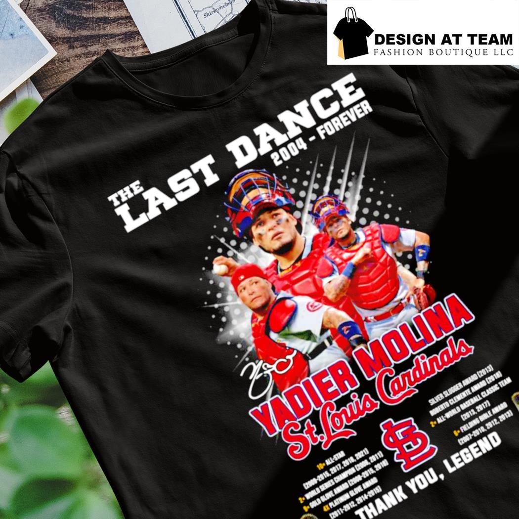 Yadier Molina St. Louis Cardinals The Last Dance 2004-forever
