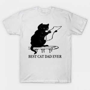 Best Cat Dad Ever Happy Father's Day shirt