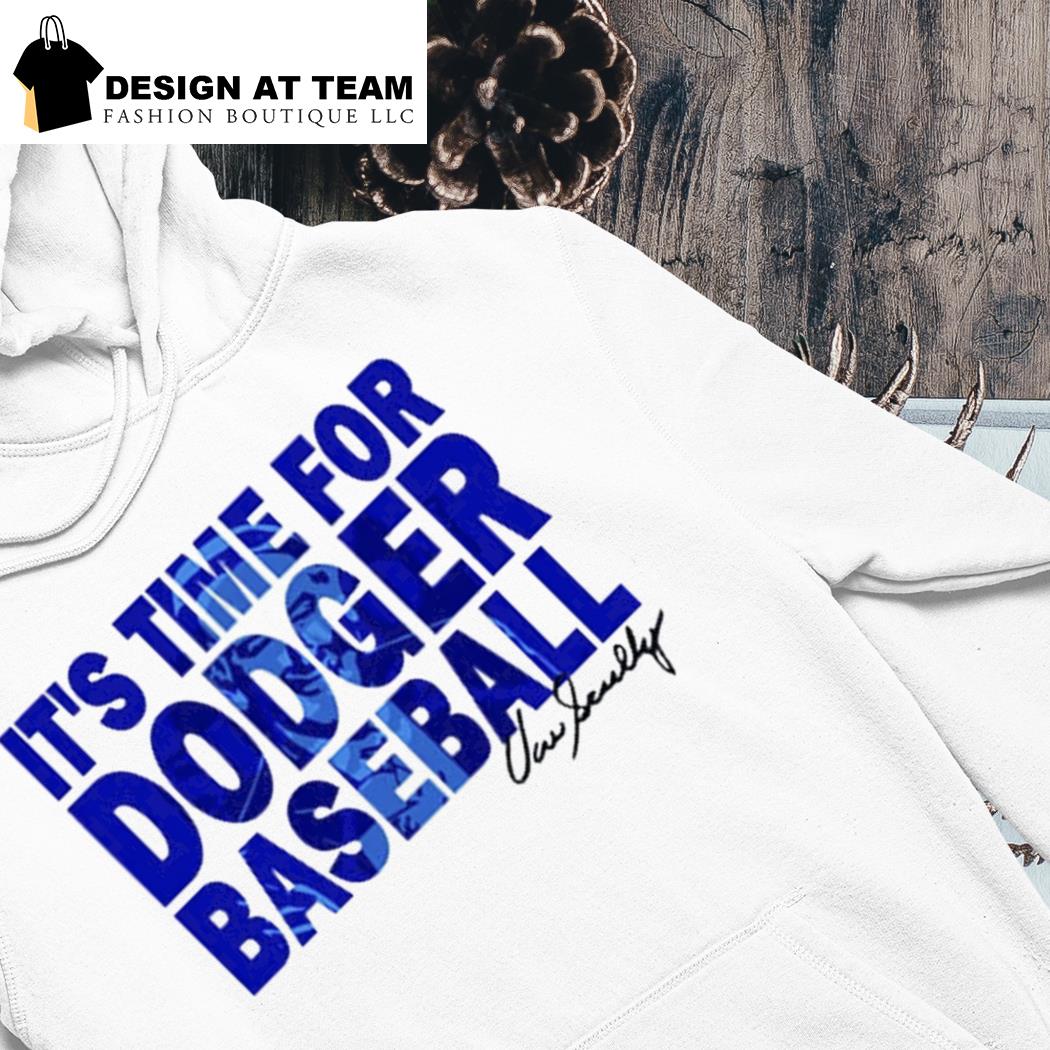 It's Time For Dodgers Baseball Vin Scully Shirt, hoodie, sweater, long  sleeve and tank top