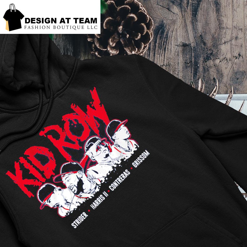 Kid row Spencer Strider Michael Harris II William Contreras and Vaughn  Grissom shirt, hoodie, sweater and long sleeve