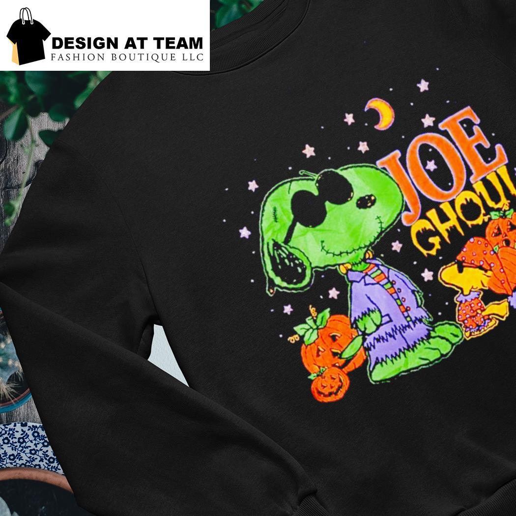 Vintage Peanuts Snoopy Woodstocks Joe ghoul Halloween shirt
