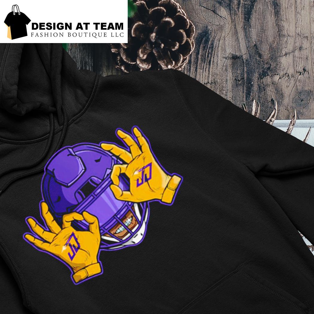 Justin Jefferson griddy touchdown dance shirt, hoodie, sweater, long sleeve  and tank top