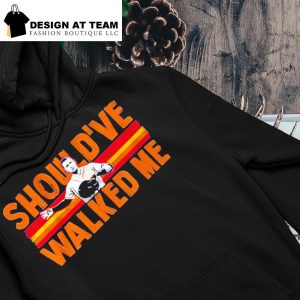 Should've walked me Alex Bregman shirt, hoodie, sweater, longsleeve