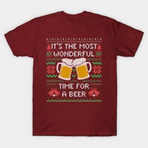 Christmas it’s the most wonderful time for a beer shirt