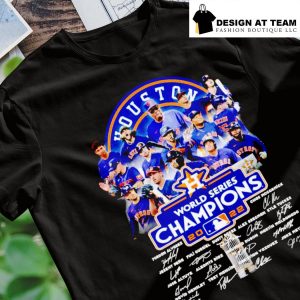 Astros World Series T-Shirt Skyline Typography Champions 2022