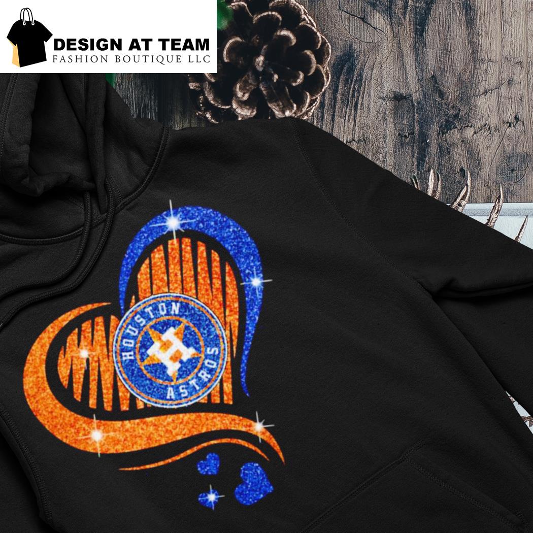 Houston Astros diamond heart shirt, hoodie, sweater and long sleeve