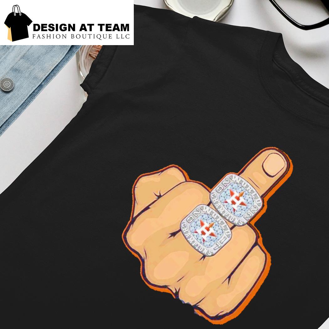 middle finger to the world tee