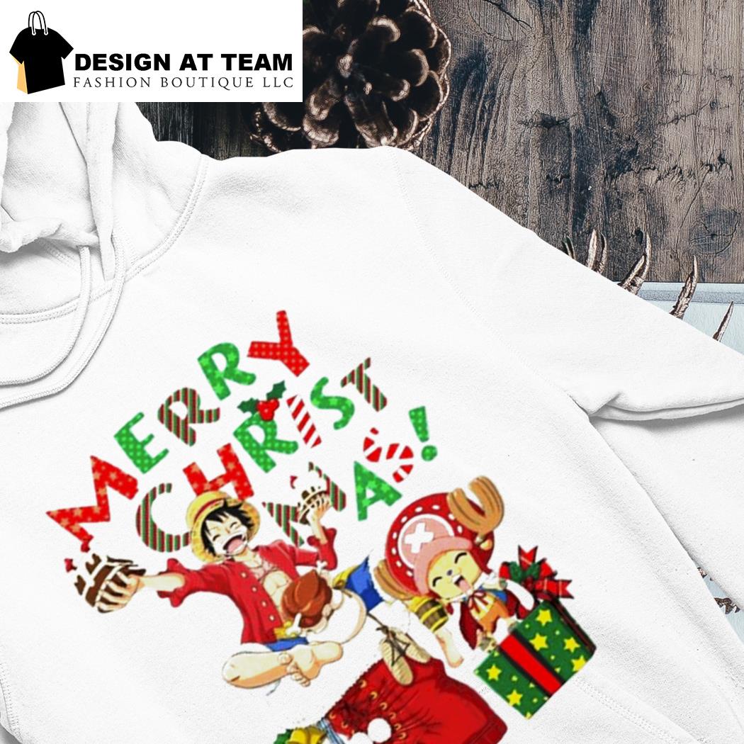 Merry Christmas From Luffy And Chopper One Piece Luffy And Chopper One Piece  shirt