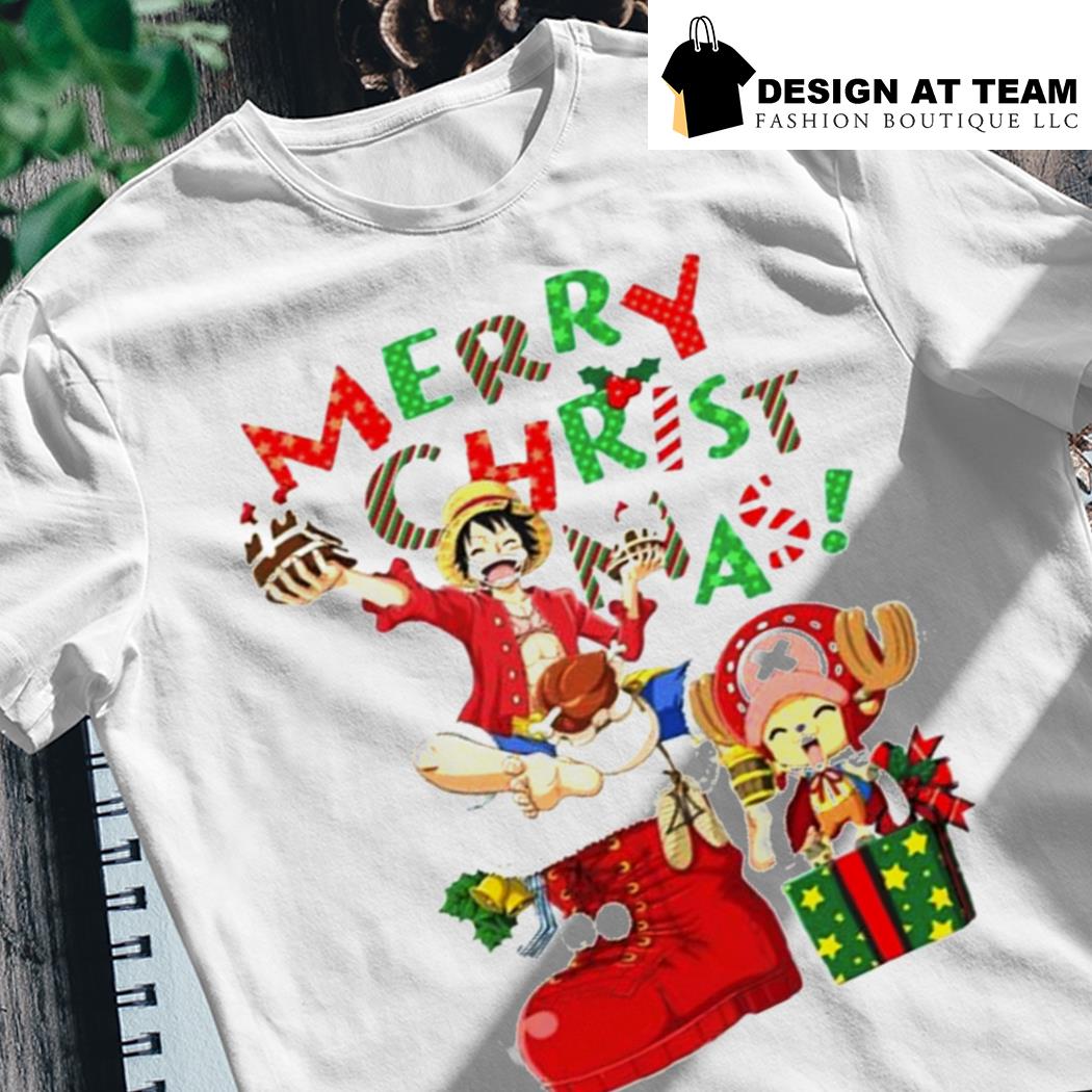 One Piece merry Christmas shirt, hoodie, sweater, long sleeve and tank top