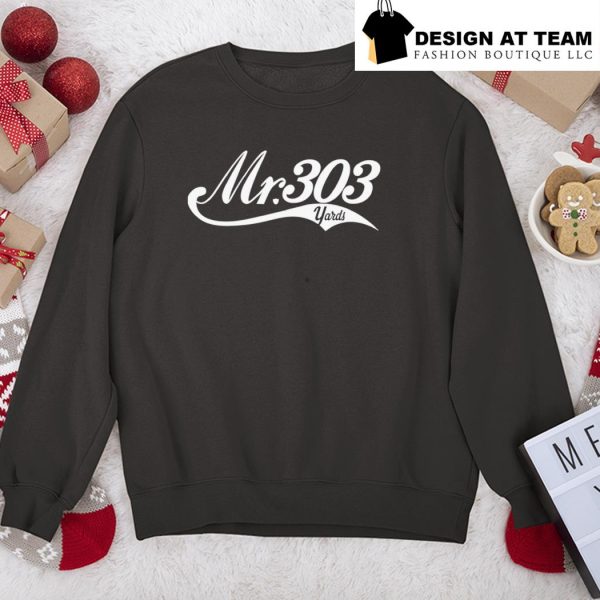 “Mr. 303 yards sweater