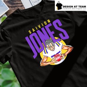 Saivion Jones LSU Tigers shirt