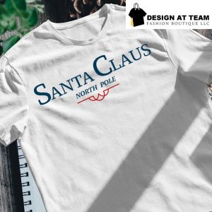 Santa Claus North Pole logo shirt