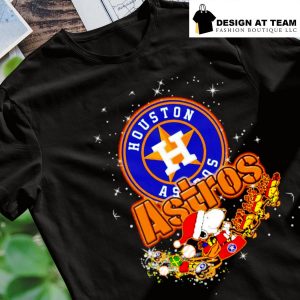 Snoopy Christmas Houston Astros shirt