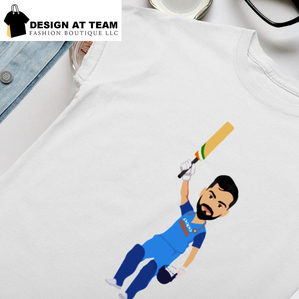 Virat Kohli Cartoon cricket player shirt, hoodie, sweater, long sleeve and  tank top