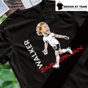 Walker Zimmerman USA Soccer Team caricature shirt