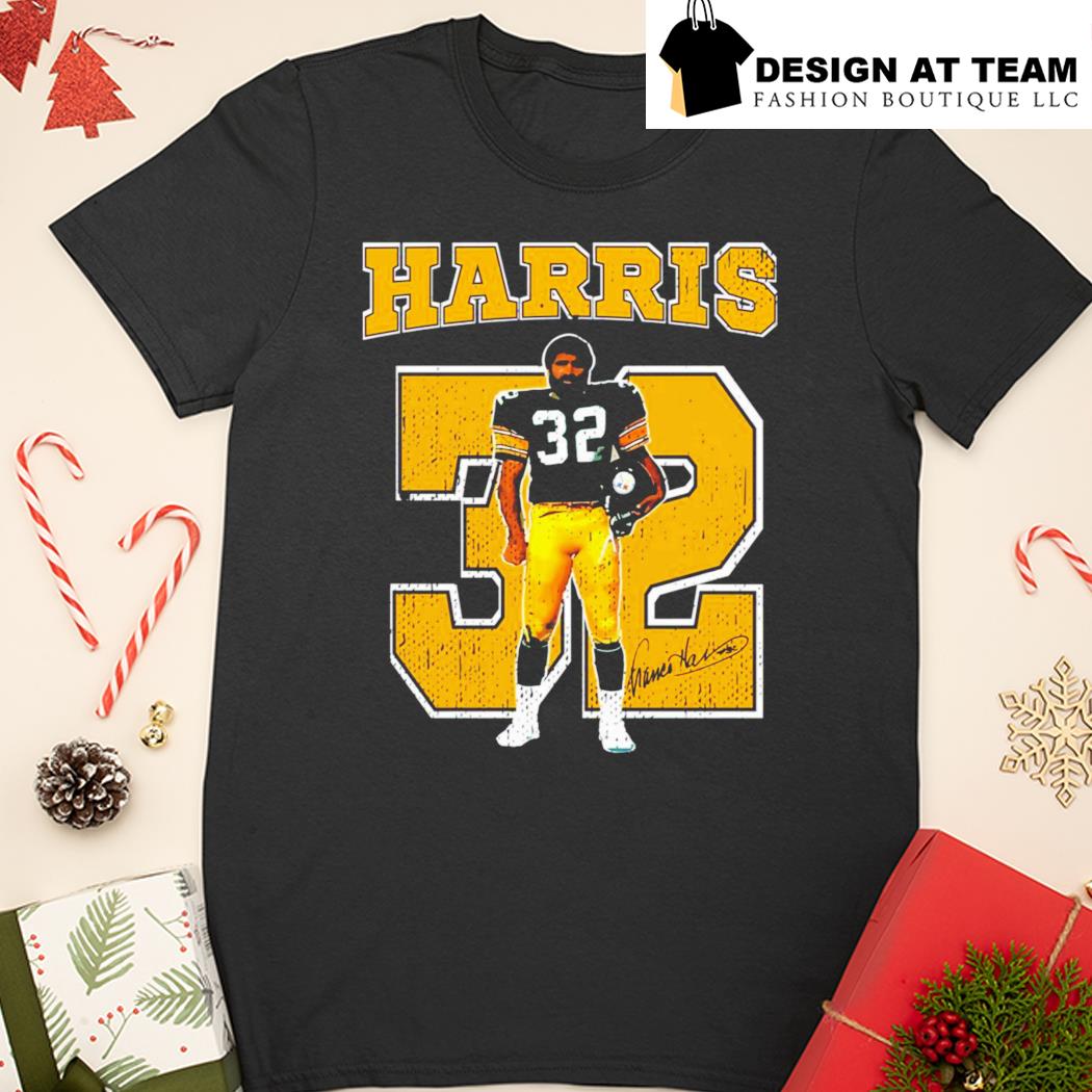 Franco Harris Cartoon Design Signature shirt, hoodie, sweater, long sleeve  and tank top