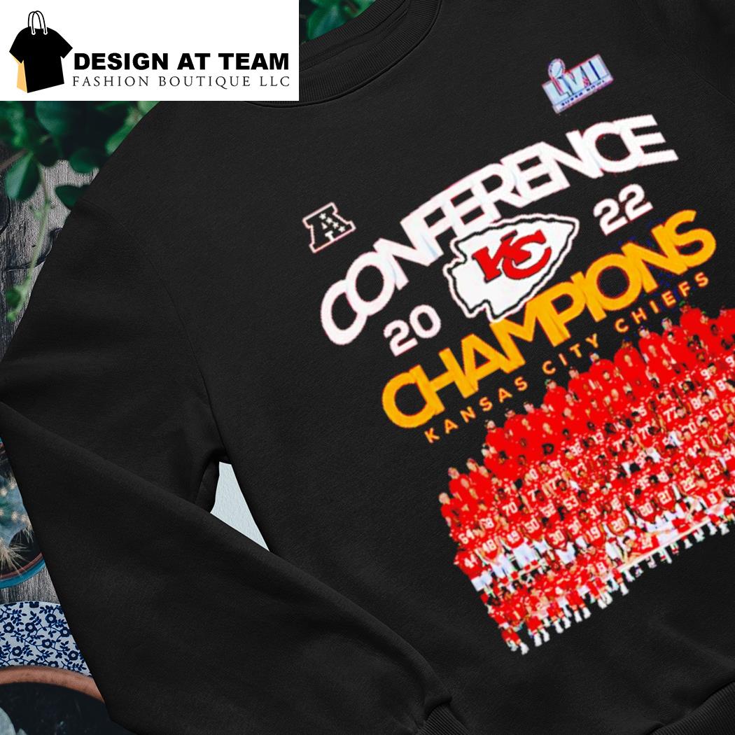 Kansas City Chiefs Super Bowl LVII 2023 AFC Conference Champions shirt,  hoodie, sweater, long sleeve and tank top