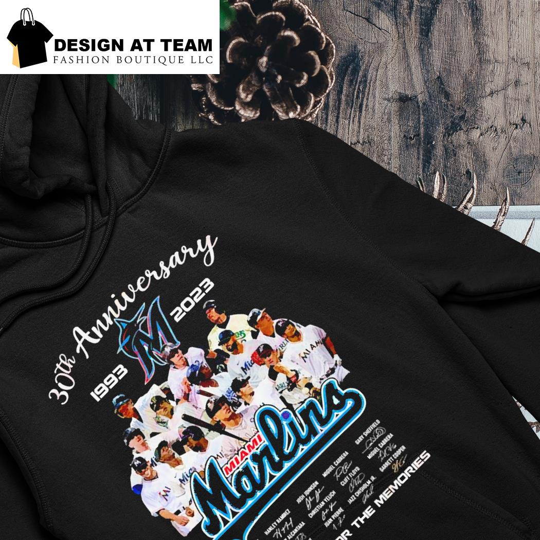 Miami Marlins 30th Anniversary 1993-2023 Thank You For The