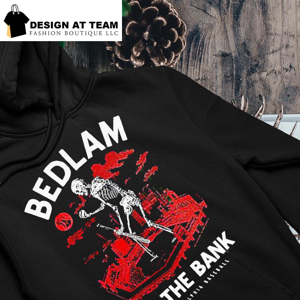 Official Bedlam at the bank philadelphia baseball T-shirt, hoodie