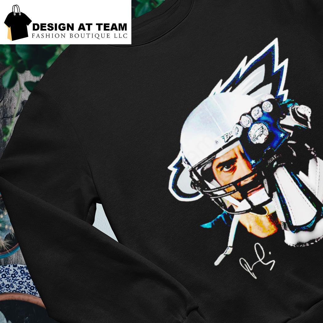 Logo eagles infinity gauntlet iron man signature philadelphia eagles shirt,  hoodie, longsleeve, sweater