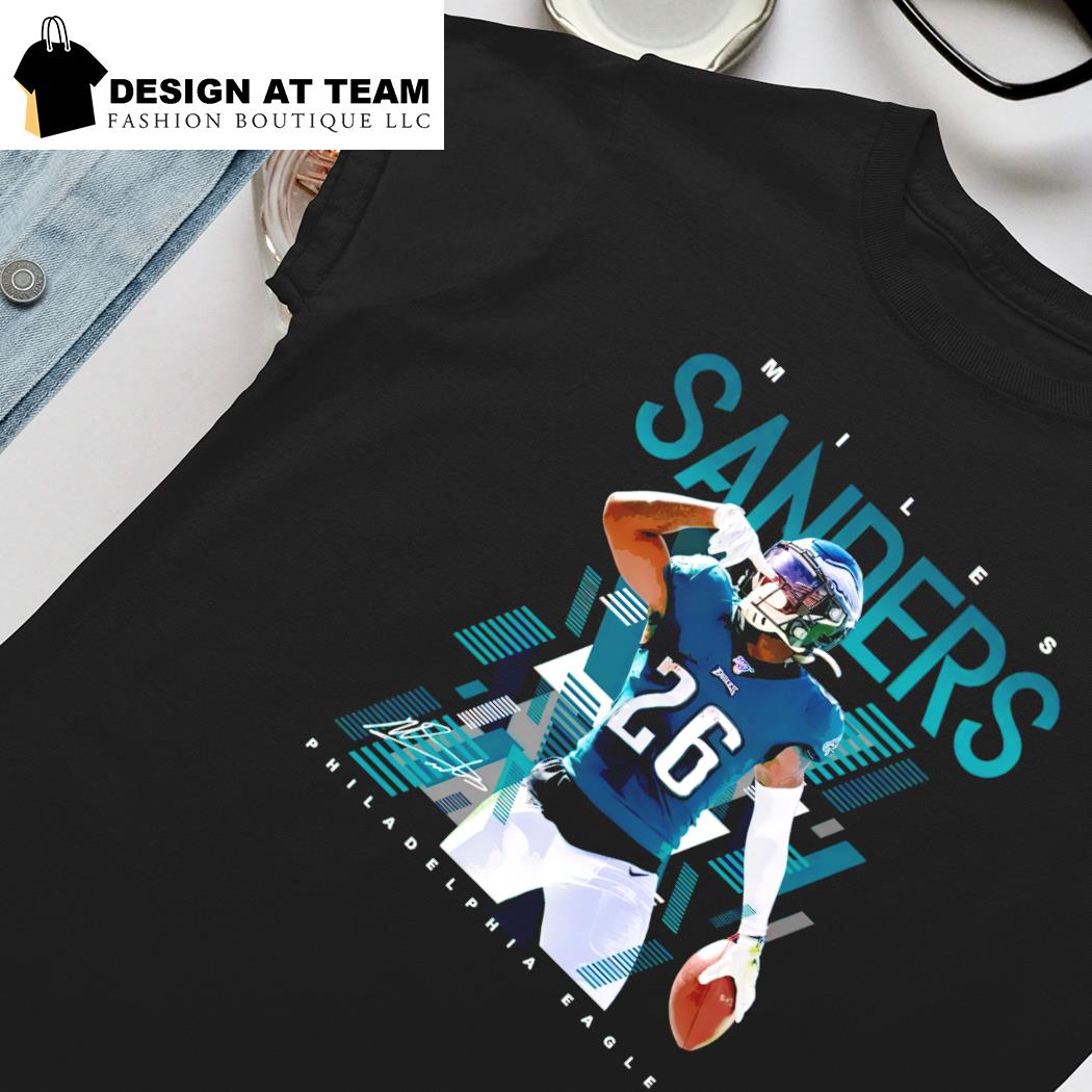 Miles Sanders Away Jersey Sticker for Sale by designsheaven