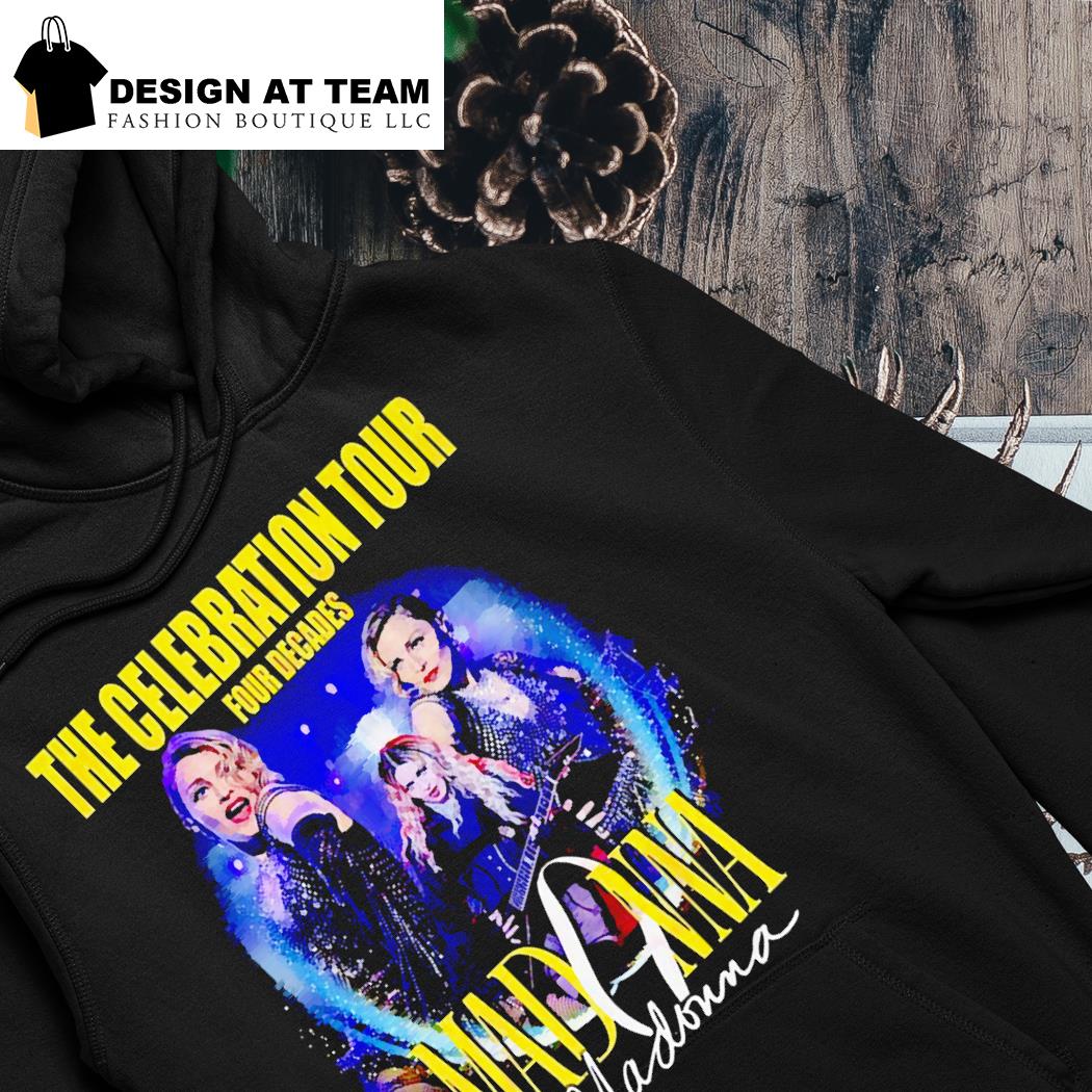 マドンナ 　Celebration - EVERYBODY!　貴重 Tシャツ The Celebration Tour Four Decades Madonna t-shirt, hoodie