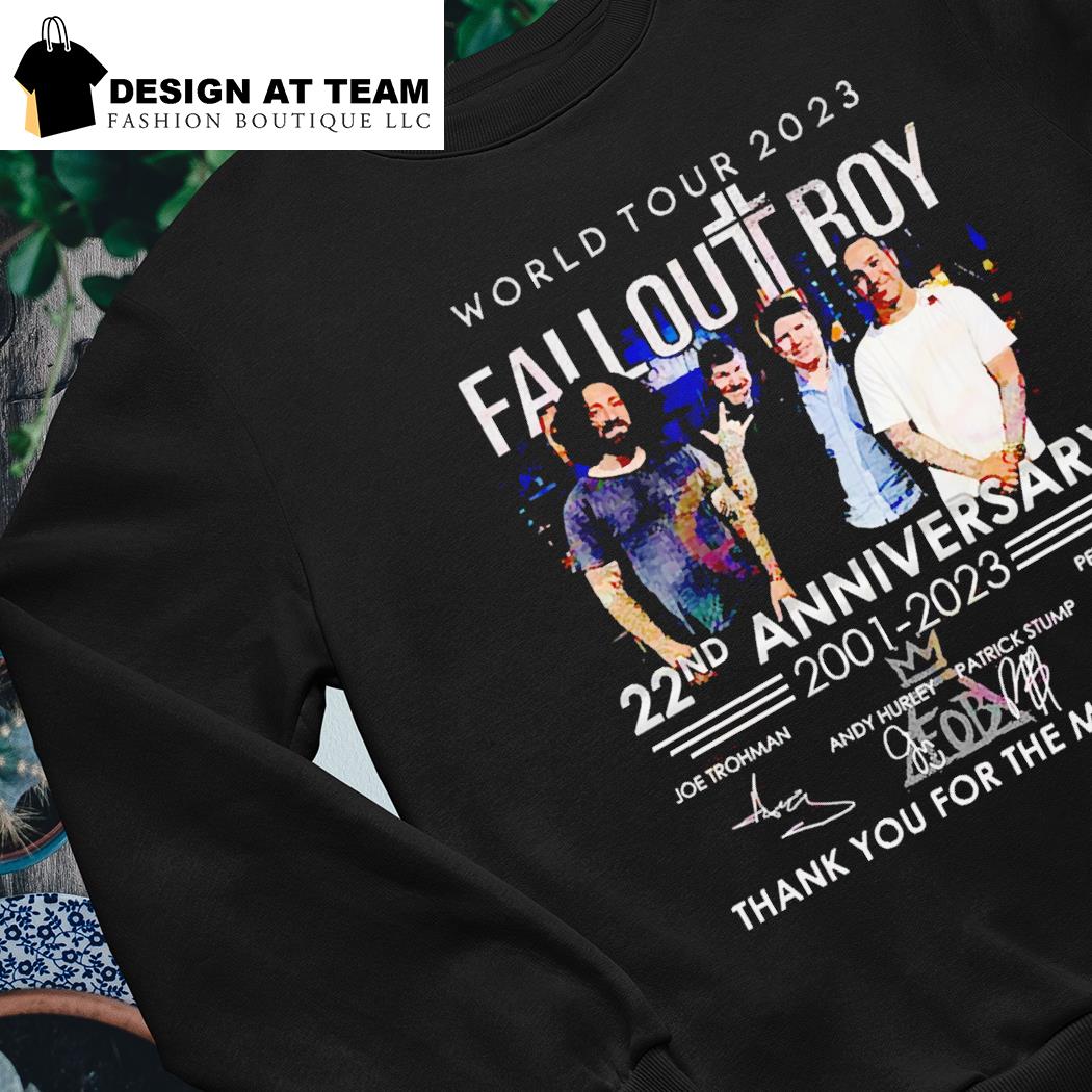 World Tour 2023 Fall Out Boy 22nd Anniversary 2001 – 2023