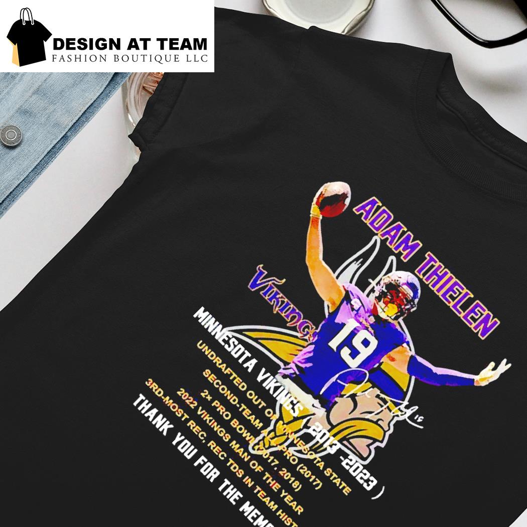 Adam Thielen Minnesota Vikings 2013-2023 Thank You For The