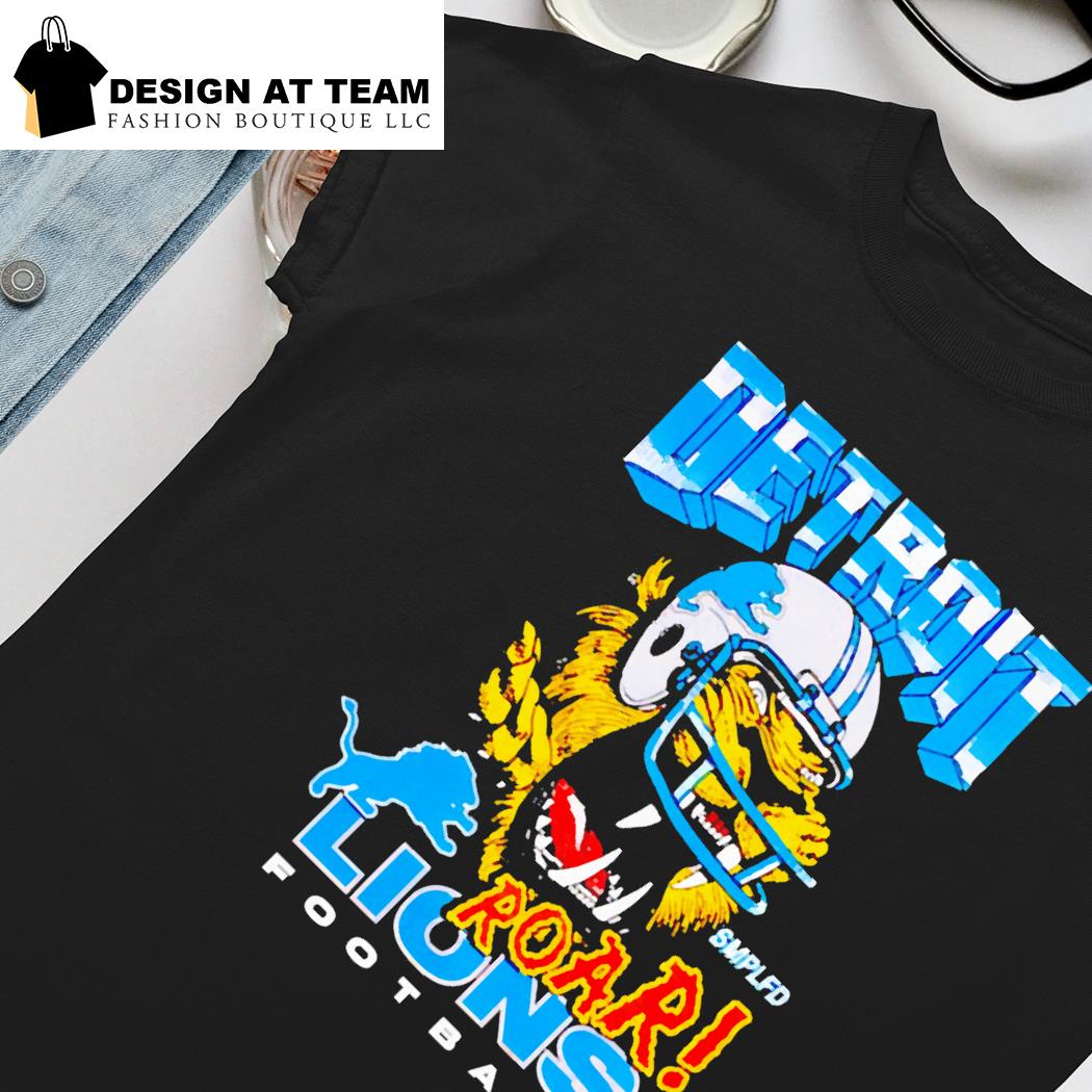 Detroit Lions Roar Football Shirt, Custom prints store