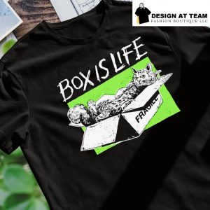 Cat box is life t-shirt