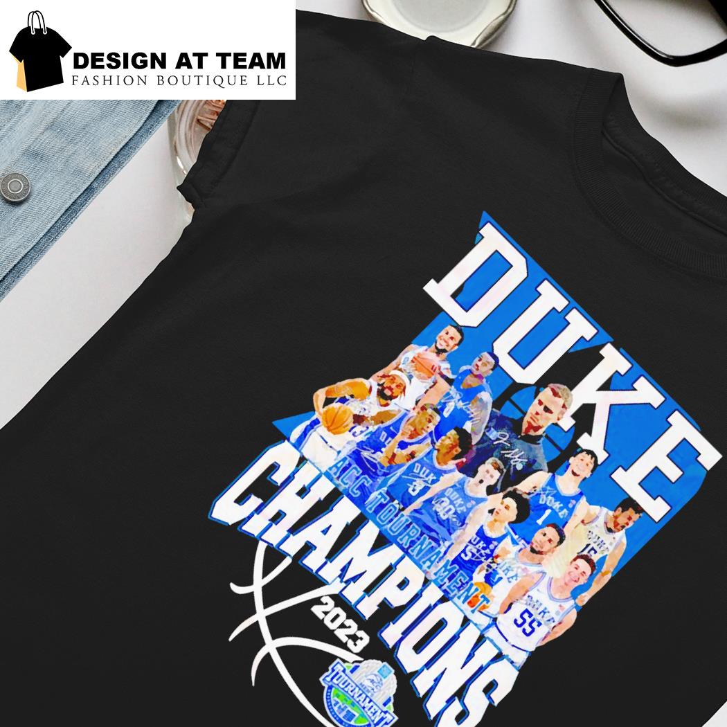 Duke ACC Tournament Champions 2023 signature shirt, hoodie, sweater