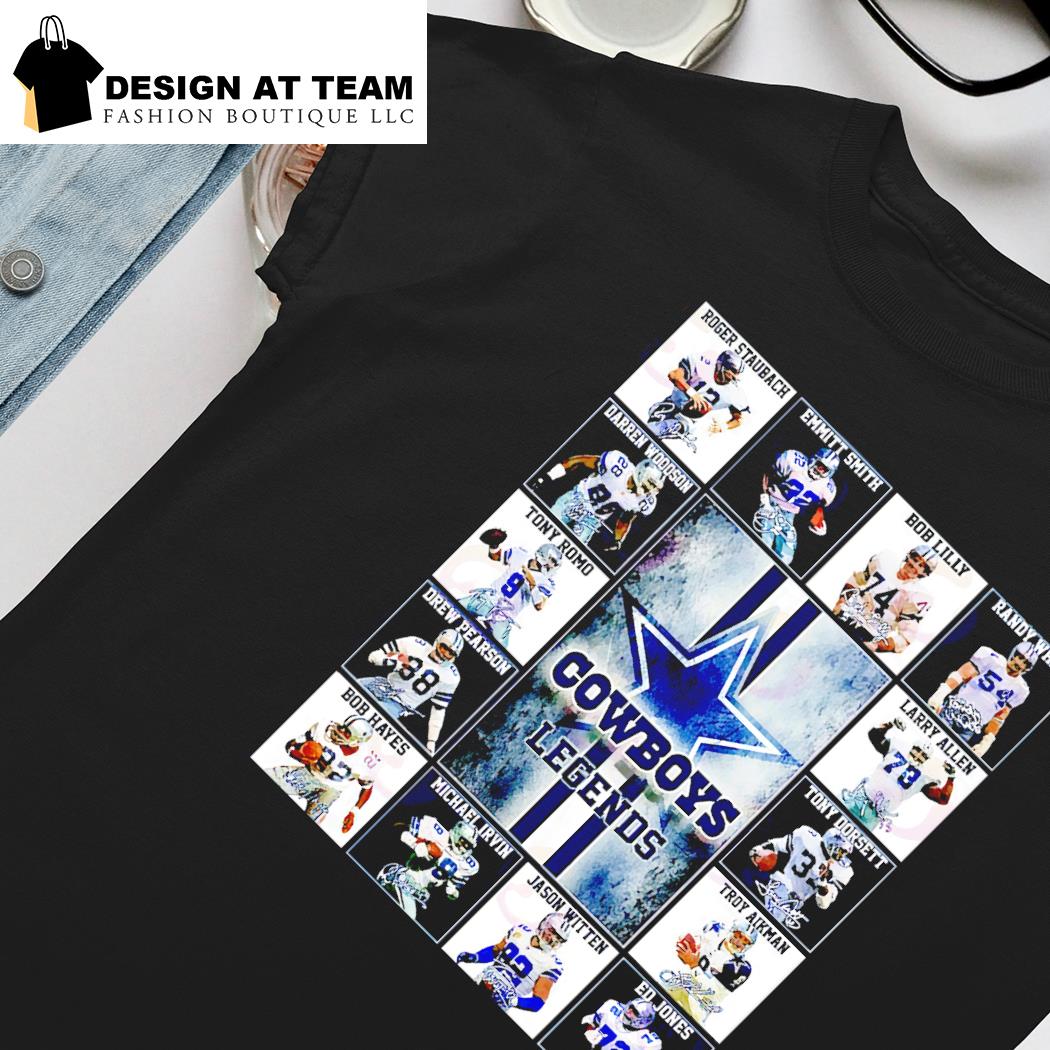 NFL Dallas Cowboys Legends Team Signatures Shirt, hoodie, sweater, long  sleeve and tank top