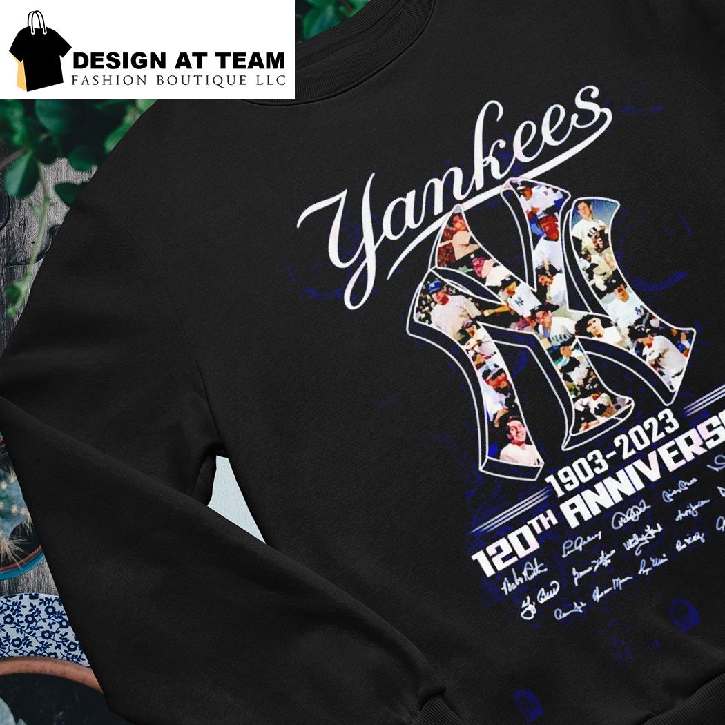 yankees 120th anniversary shirt