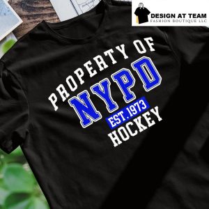 Property of NYPD Hockey est 1973 shirt