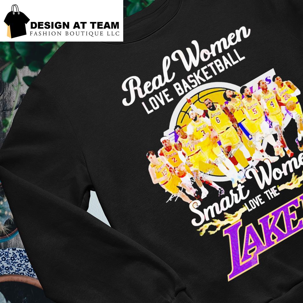 Real women love basketball smart women love the los angeles lakers