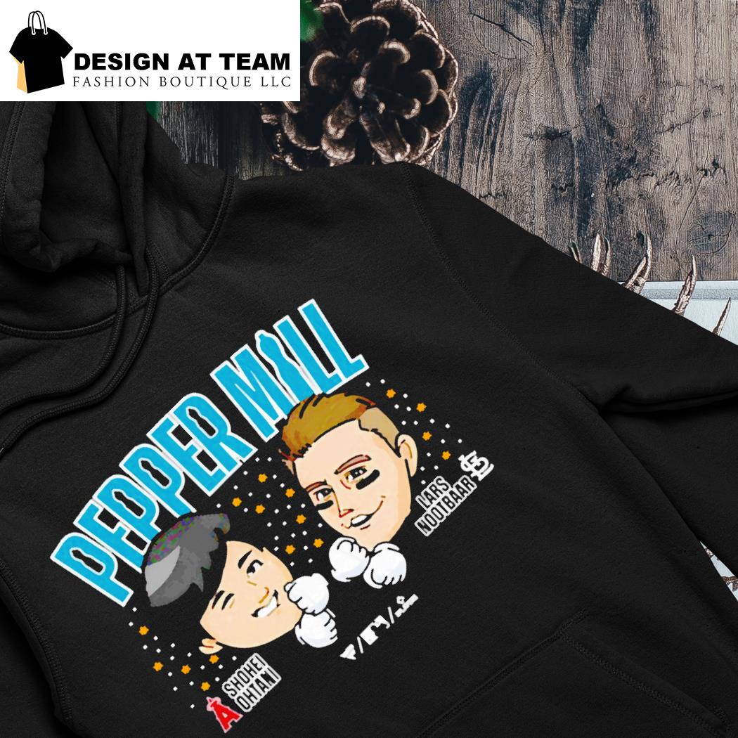 Pepper Mill Shohei Ohtani vs Lars Nootbaar shirt, hoodie, sweater, long  sleeve and tank top