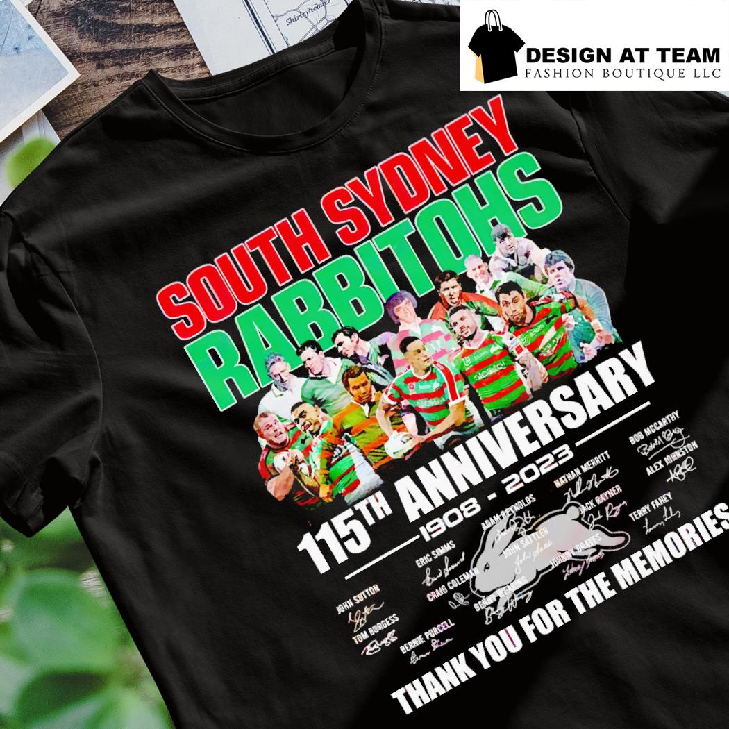 South Sydney Rabbitohs 115th Anniversary 1908 – 2023 thank you for