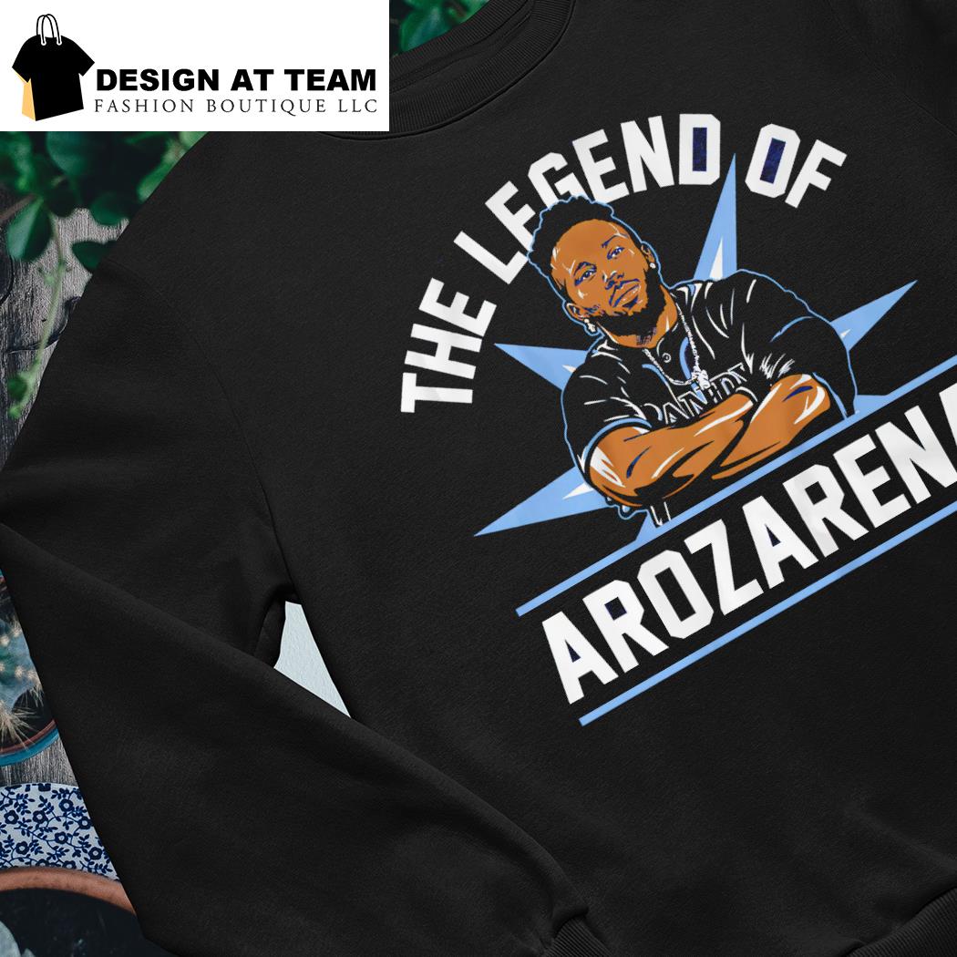 The legend of randy arozarena shirt, hoodie, sweater, long sleeve and tank  top