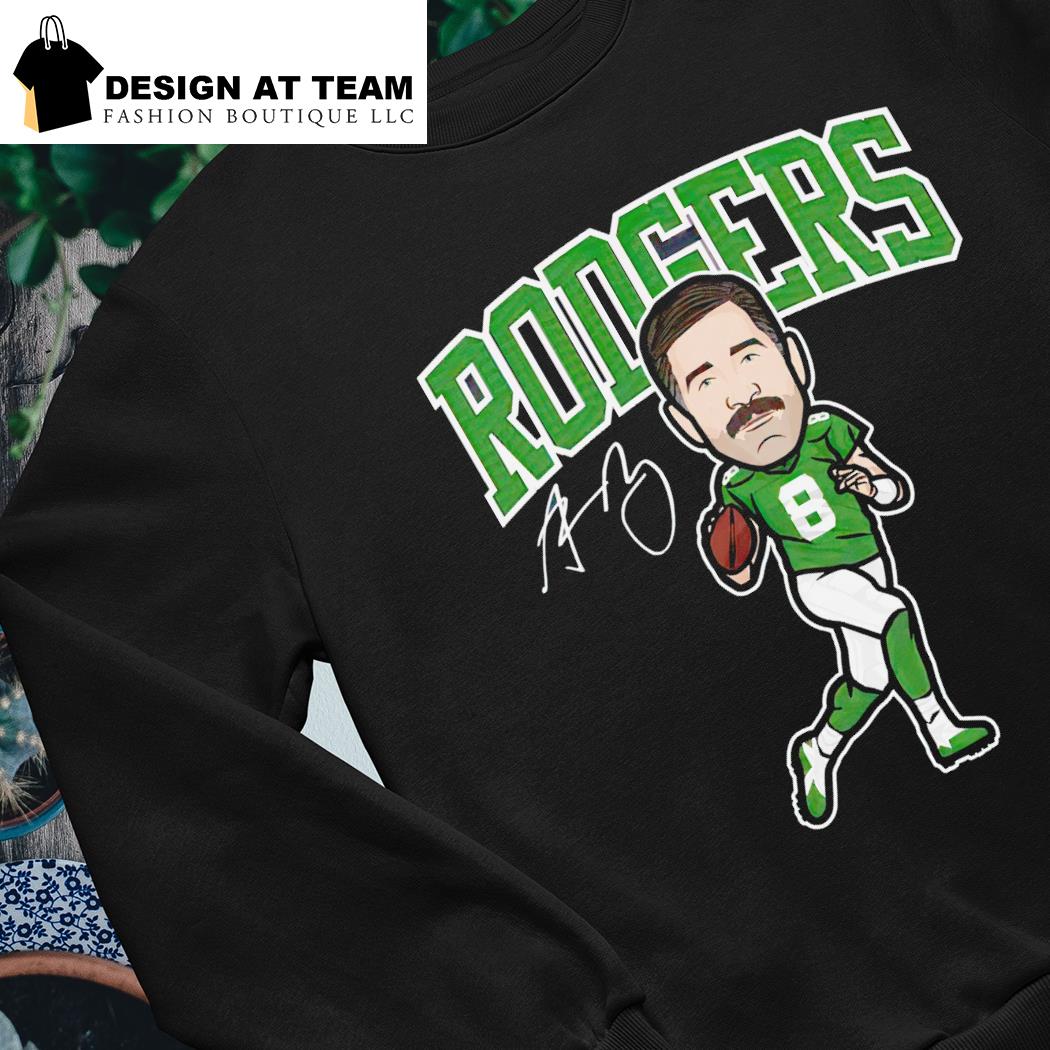 Aaron Rodgers New York J cartoon signature t-shirt, hoodie, sweater, long  sleeve and tank top