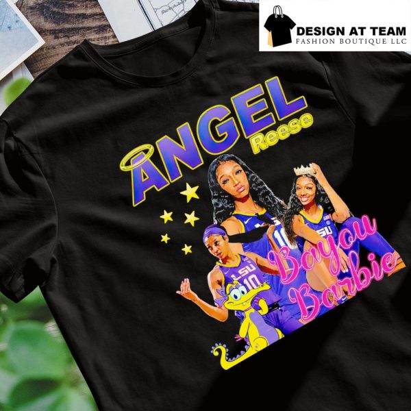 Angel Reese LSU Bayou Barbie t shirt T Shirt AT Fashion LLC